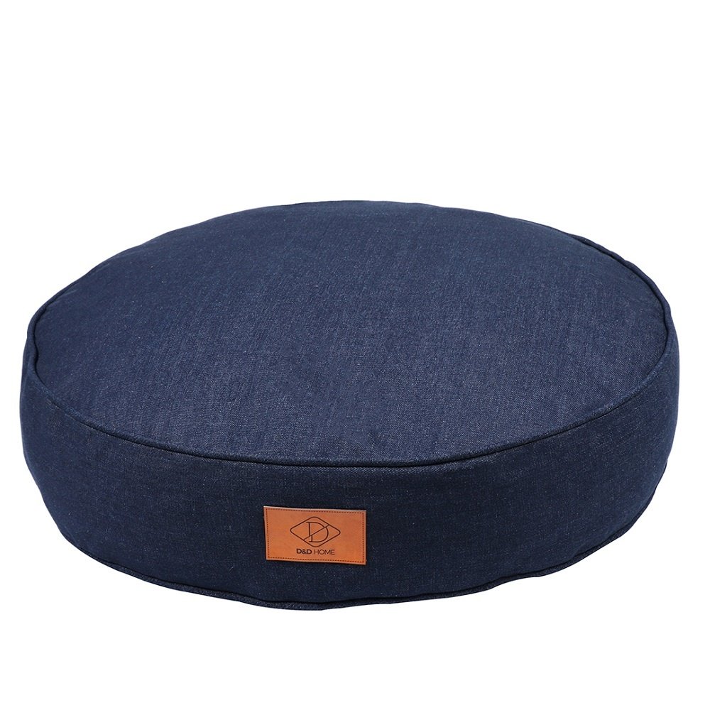 D & D Home D & D Relax Rond Kussen Bobby Denim D & D Home D & D Relax Rond Kussen Bobby Denim