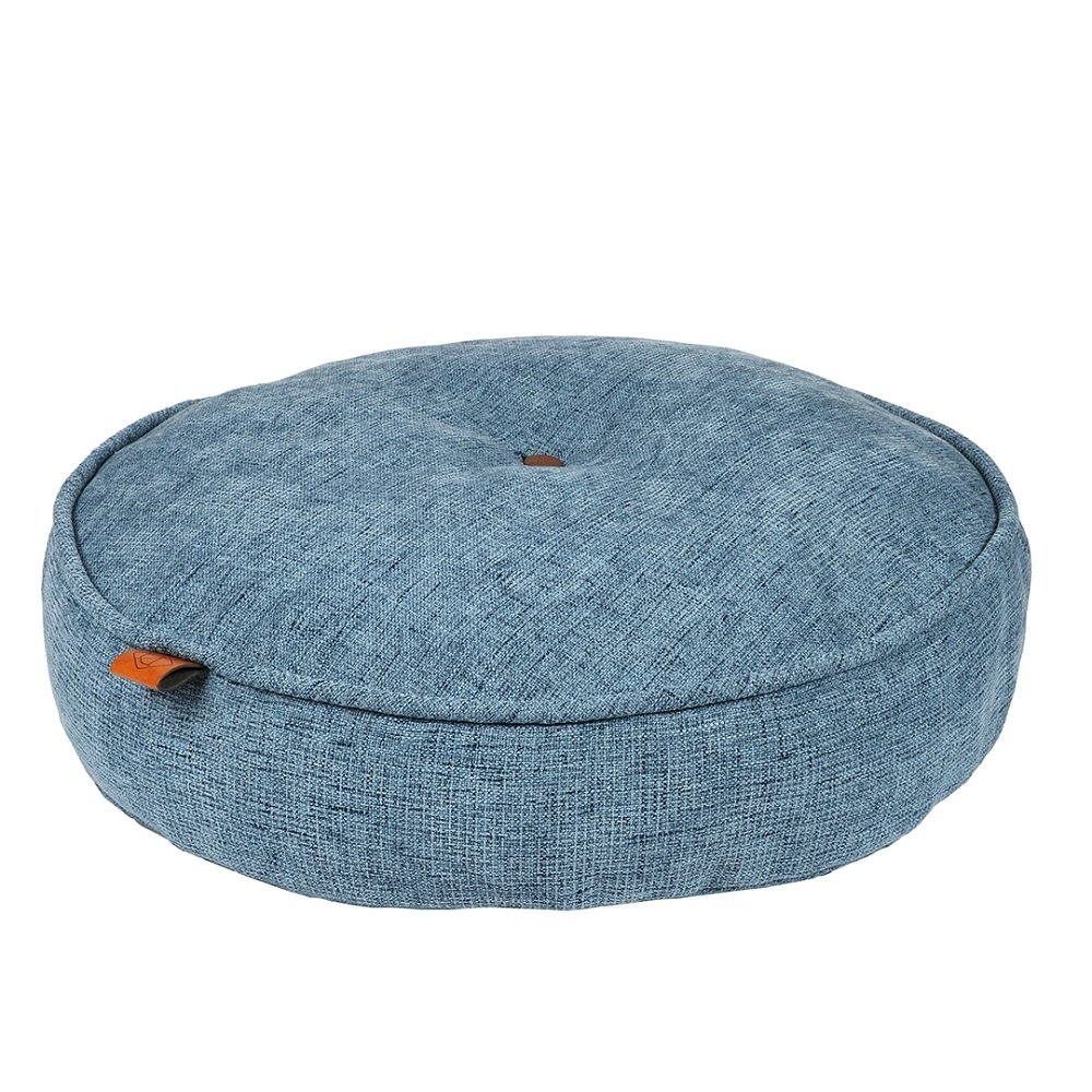 D & D Home High Quality Rond Kussen Vince Blauw D & D Home High Quality Rond Kussen Vince Blauw