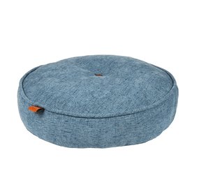 D & D Home D & D High Quality Rond Kussen Vince Blauw D & D Home D & D High Quality Rond Kussen Vince Blauw
