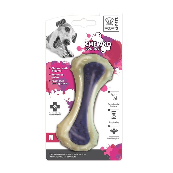 M-Pets Chewbo Choppy Clean Dental Blue