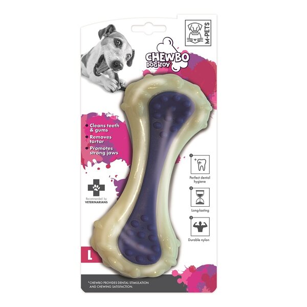 M-Pets Chewbo Choppy Clean Dental Blue