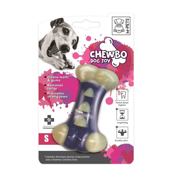 M-Pets Chewbo Tribone Clean Dental Blue