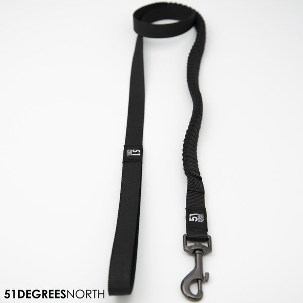 51 Degrees North 51 Degrees North Wanderful Leiband Nylon Bungee Zwart