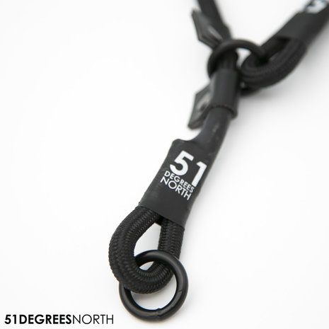 51 Degrees North 51 Degrees North Wanderful Halsband Rope Zwart