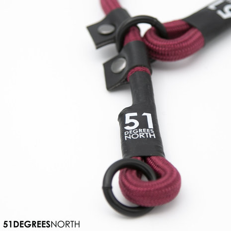 51 Degrees North 51 Degrees North Wanderful Halsband Rope Burgundy 51 Degrees North 51 Degrees North Wanderful Halsband Rope Burgundy