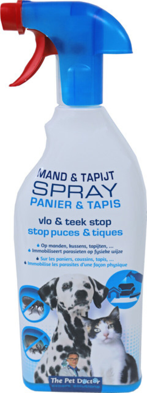 The Pet Doctor The Pet Doctor Vlo & Teek Stop Spray Mand & Tapijt The Pet Doctor The Pet Doctor Vlo & Teek Stop Spray Mand & Tapijt