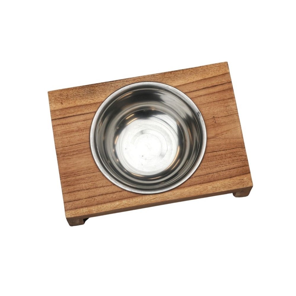 51 Degrees North 51 Degrees North Dinner Bowl Teak Single 51 Degrees North 51 Degrees North Dinner Bowl Teak Single