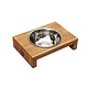 51 Degrees North Dinner Bowl Teak Single