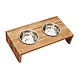 51 Degrees North 51 Degrees North Dinner Bowl Teak Double High 51 Degrees North 51 Degrees North Dinner Bowl Teak Double High