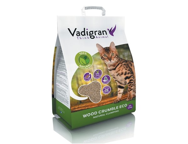 Vadigran Vadigran Kattenbakvulling Wood Crumble Vadigran Vadigran Kattenbakvulling Wood Crumble