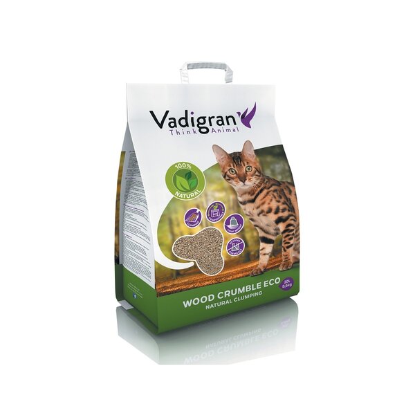 Vadigran Vadigran Kattenbakvulling Wood Crumble Vadigran Vadigran Kattenbakvulling Wood Crumble