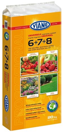 Viano Viano 6+7+8 Universele BIO Meststof Viano Viano 6+7+8 Universele BIO Meststof