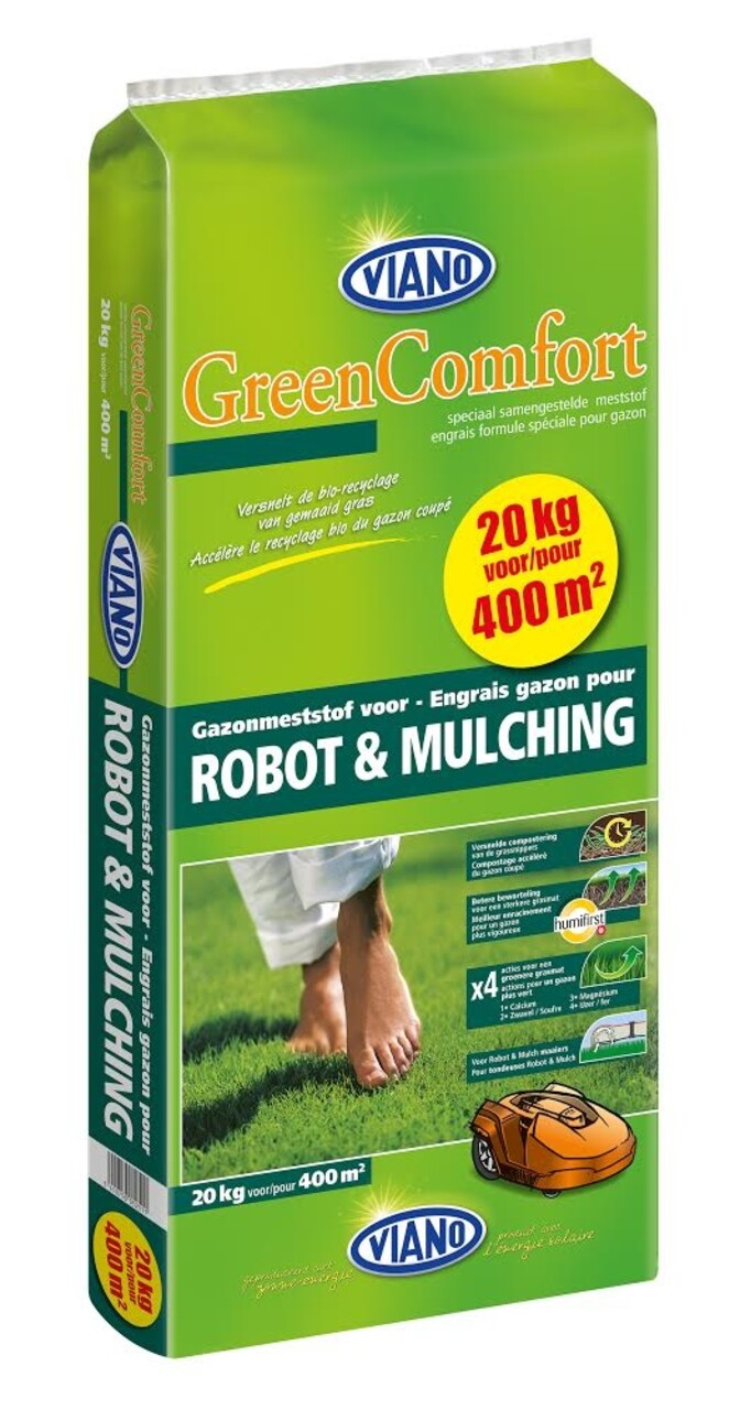 Viano Viano GreenComfort Gazonmest Mulching & Robot Viano Viano GreenComfort Gazonmest Mulching & Robot