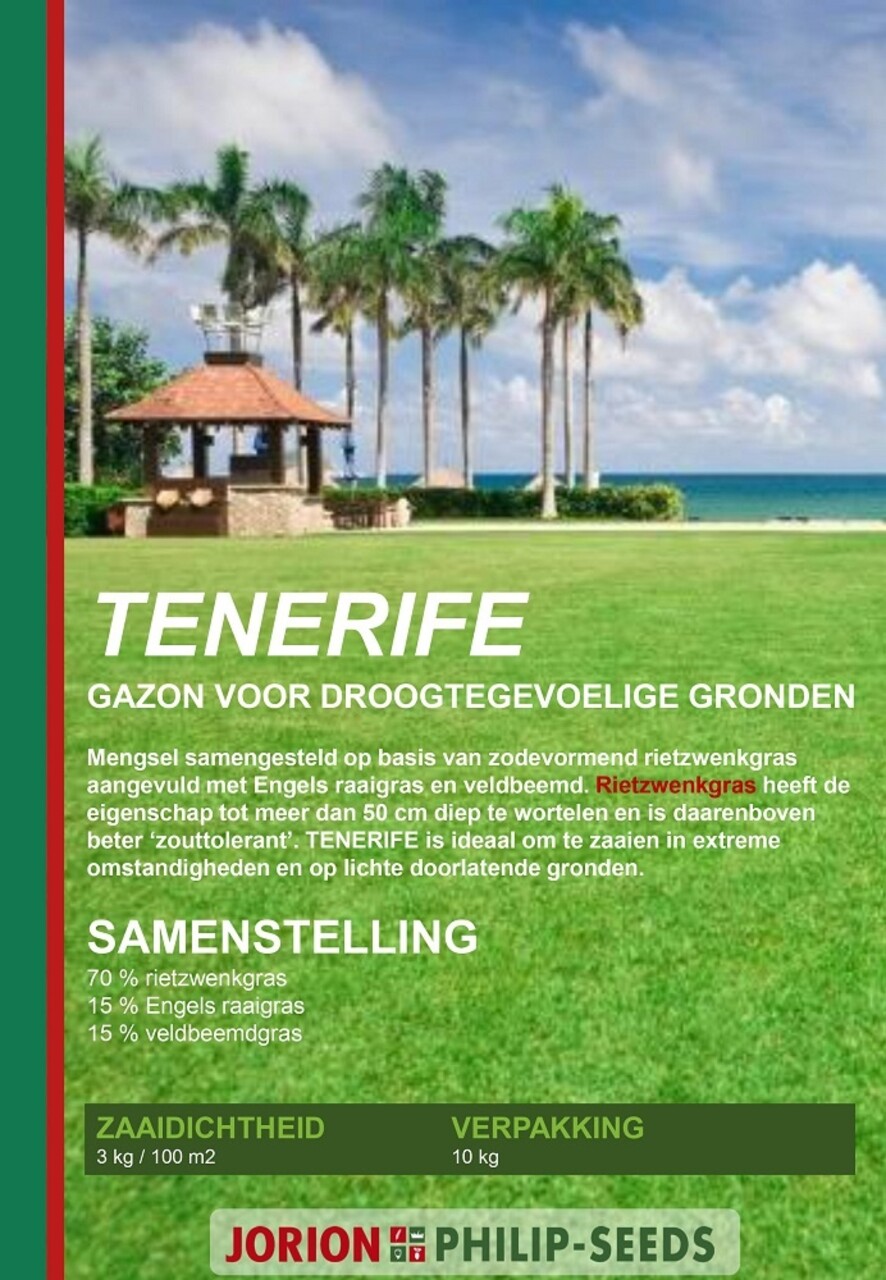 Philip-Seeds Philip-Seeds Tenerife (gazon voor droogtegevoelige gronden) Philip-Seeds Philip-Seeds Tenerife (gazon voor droogtegevoelige gronden)