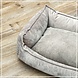 Overseas Petlife Overseas Petlife Hondenmand Velours Reverse Pillow Grijs Overseas Petlife Overseas Petlife Hondenmand Velours Reverse Pillow Grijs