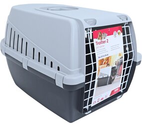 Savic Savic Reismand Plastic Trotter 2 Antraciet/Lichtgrijs Savic Savic Reismand Plastic Trotter 2 Antraciet/Lichtgrijs