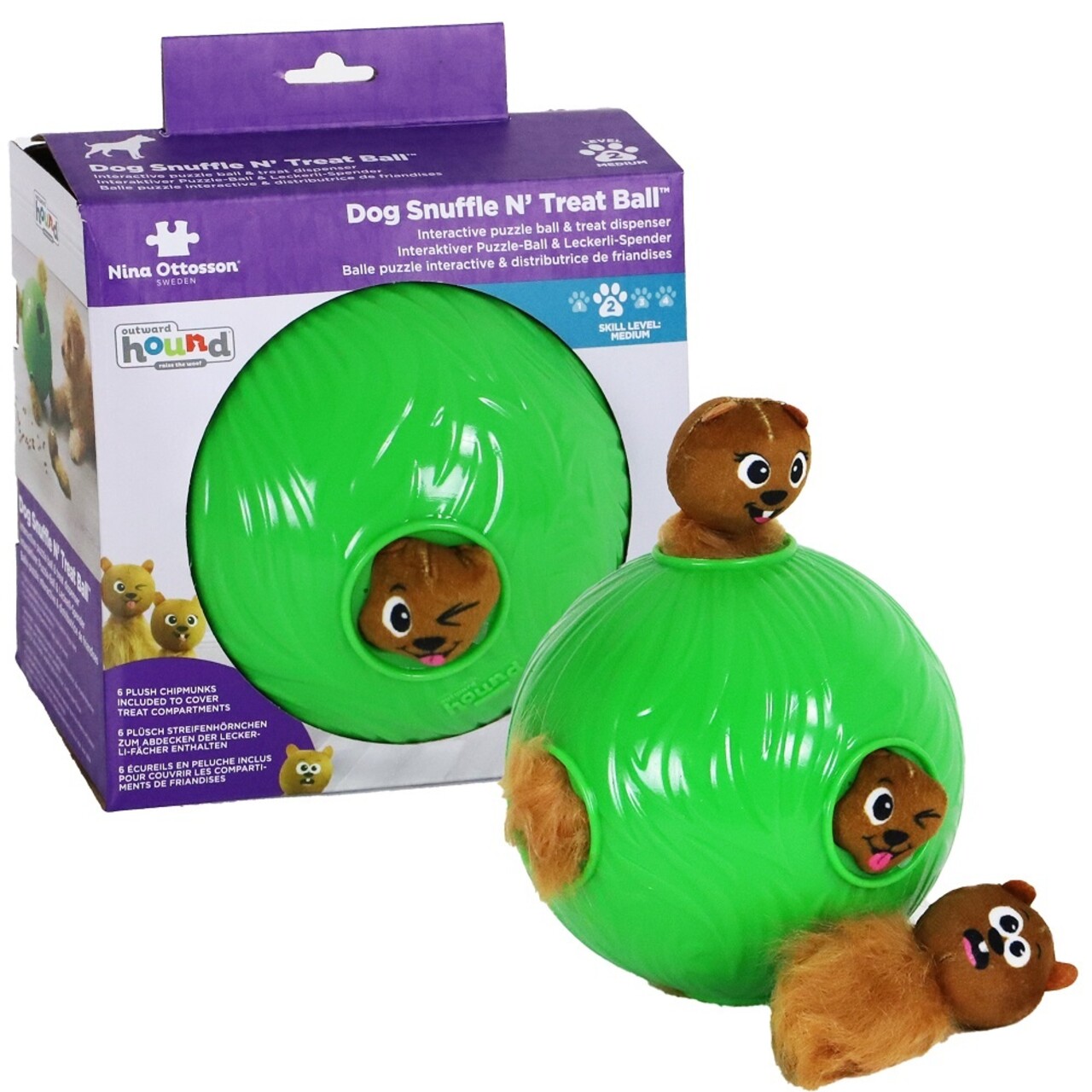 Nina Ottosson Nina Ottosson Dog Snuffle N'Treat Ball