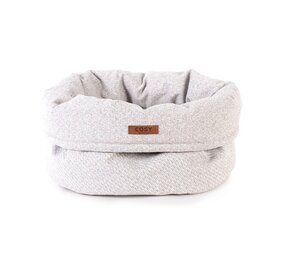 EMPETS COSY Scandi Basket Hoge Randen Grijs EMPETS COSY Scandi Basket Hoge Randen Grijs