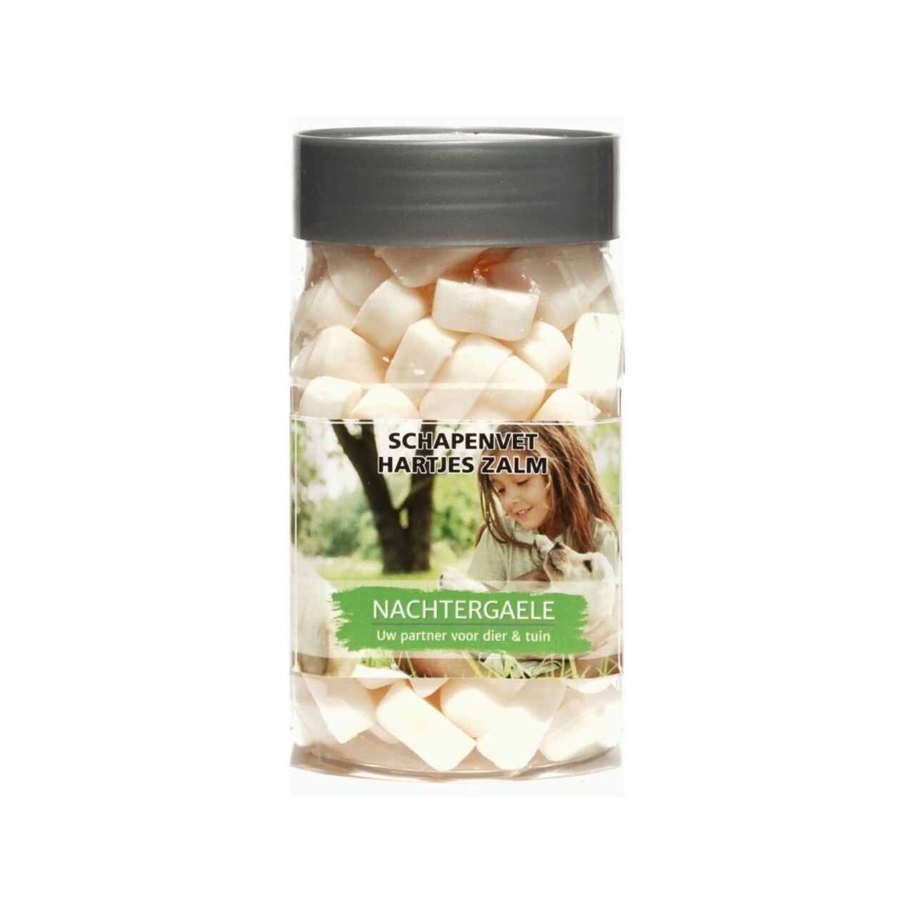 Nachtergaele Nachtergaele Schapenvet Hartjes met Zalm Nachtergaele Nachtergaele Schapenvet Hartjes met Zalm
