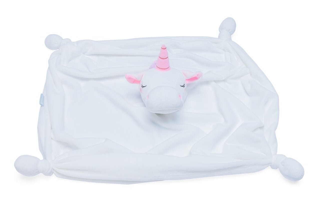 Beeztees Beeztees Puppy Knuffeldoek Unicorn Wit Beeztees Beeztees Puppy Knuffeldoek Unicorn Wit