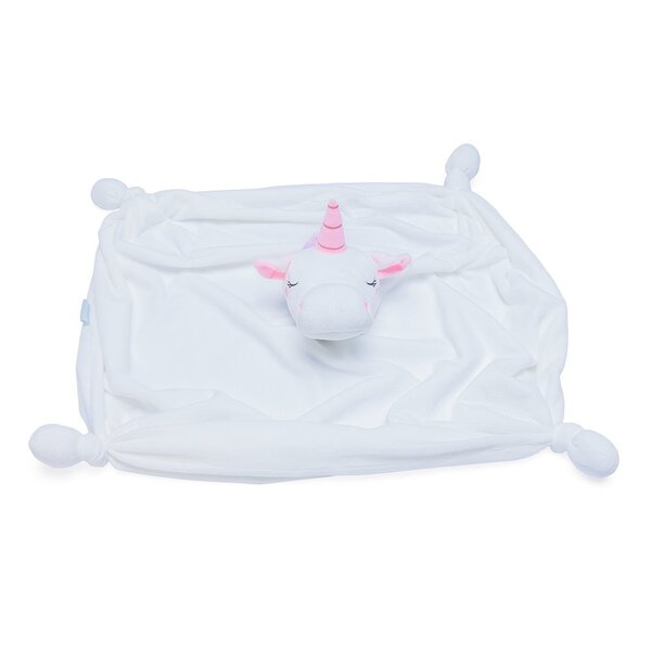 Beeztees Beeztees Puppy Knuffeldoek Unicorn Wit Beeztees Beeztees Puppy Knuffeldoek Unicorn Wit