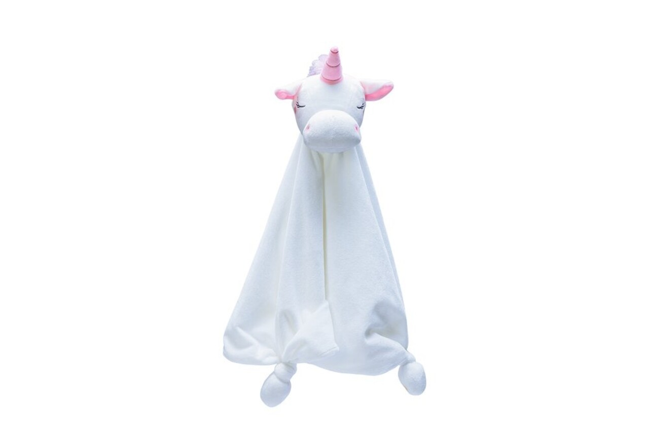 Beeztees Beeztees Puppy Knuffeldoek Unicorn Wit Beeztees Beeztees Puppy Knuffeldoek Unicorn Wit