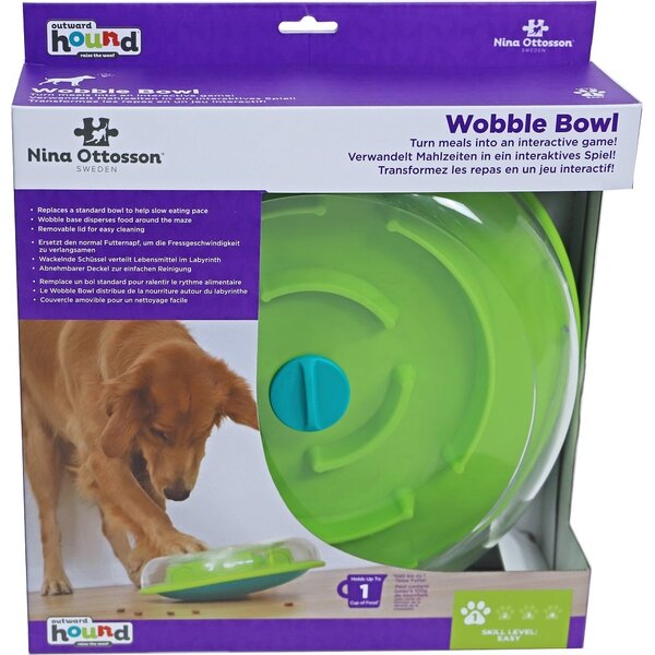 Nina Ottosson Nina Ottosson Hondenspel Wobble Bowl Nina Ottosson Nina Ottosson Hondenspel Wobble Bowl