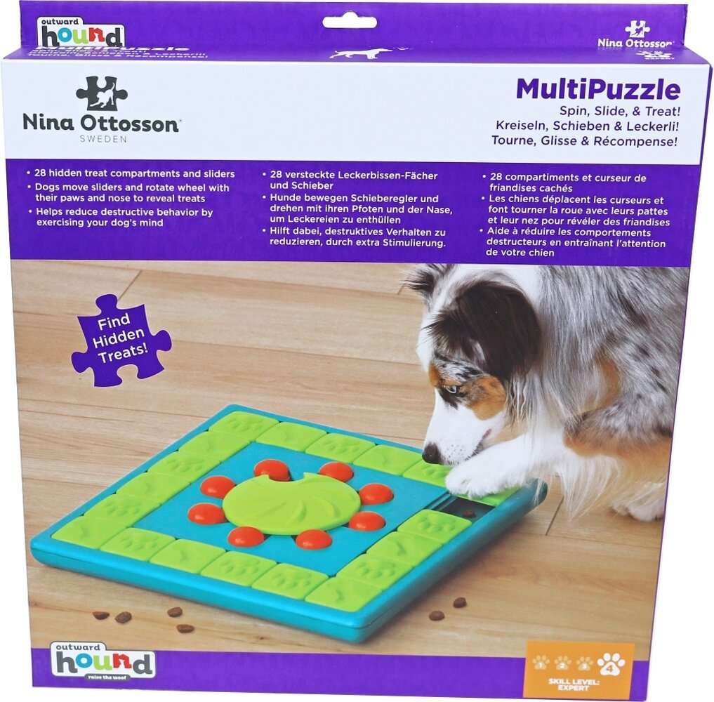 Nina Ottosson Nina Ottosson Hondenspel Multi Puzzle Nina Ottosson Nina Ottosson Hondenspel Multi Puzzle