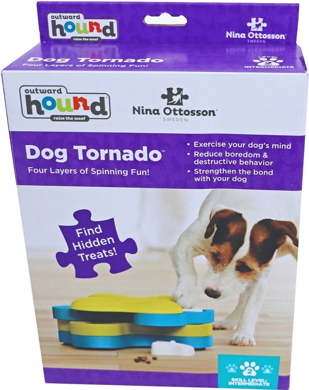 Nina Ottosson Nina Ottosson Hondenspel Dog Tornado Nina Ottosson Nina Ottosson Hondenspel Dog Tornado