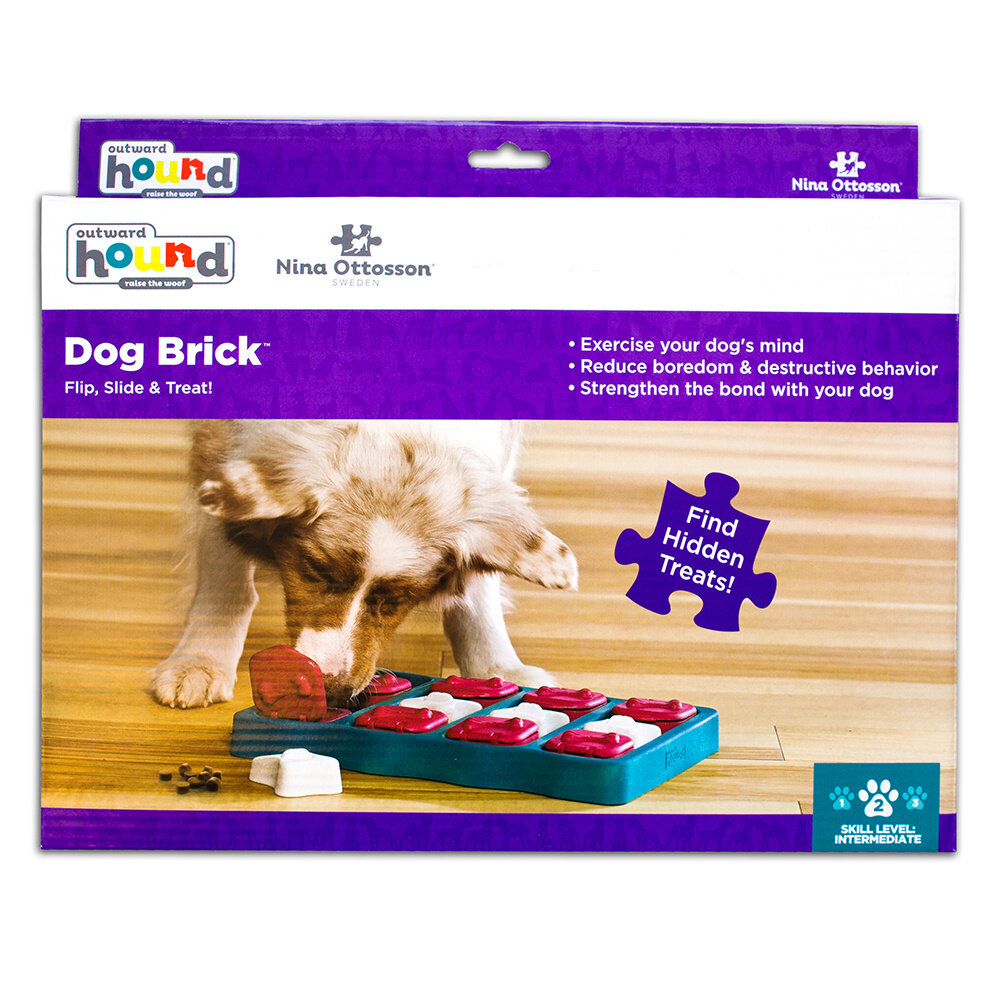 Nina Ottosson Nina Ottosson Hondenspel Dog Brick Nina Ottosson Nina Ottosson Hondenspel Dog Brick