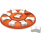 Nina Ottosson Hondenspel Dog Smart Origineel Plastic