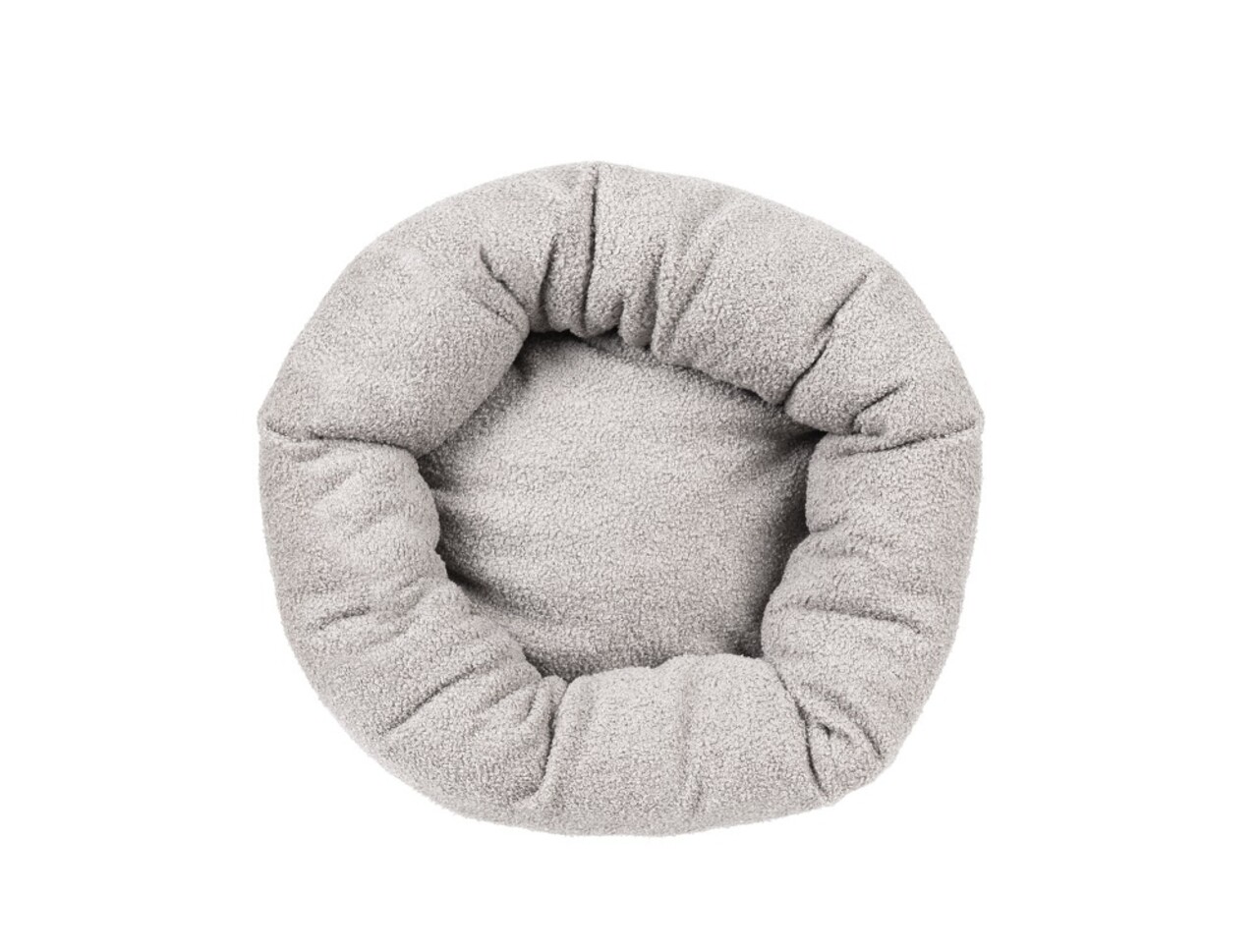 Nachtergaele Eco Pet Mand Donut Orthopedisch Bouclé Lichtgrijs Nachtergaele Eco Pet Mand Donut Orthopedisch Bouclé Lichtgrijs