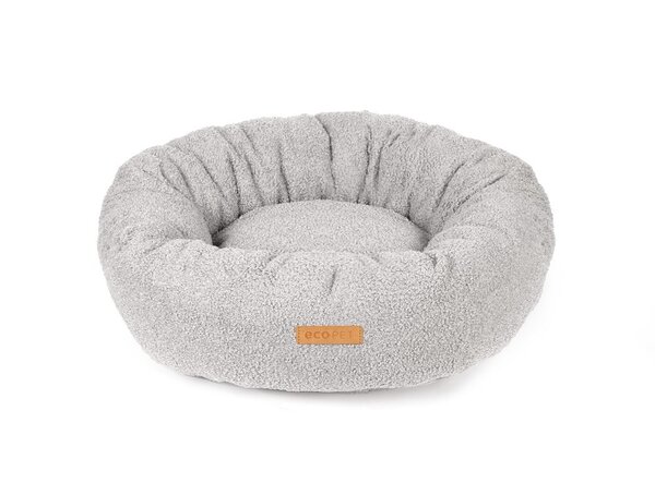 Nachtergaele Eco Pet Mand Donut Orthopedisch Bouclé Lichtgrijs Nachtergaele Eco Pet Mand Donut Orthopedisch Bouclé Lichtgrijs