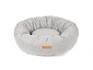 Eco Pet Mand Donut Orthopedisch Bouclé Lichtgrijs