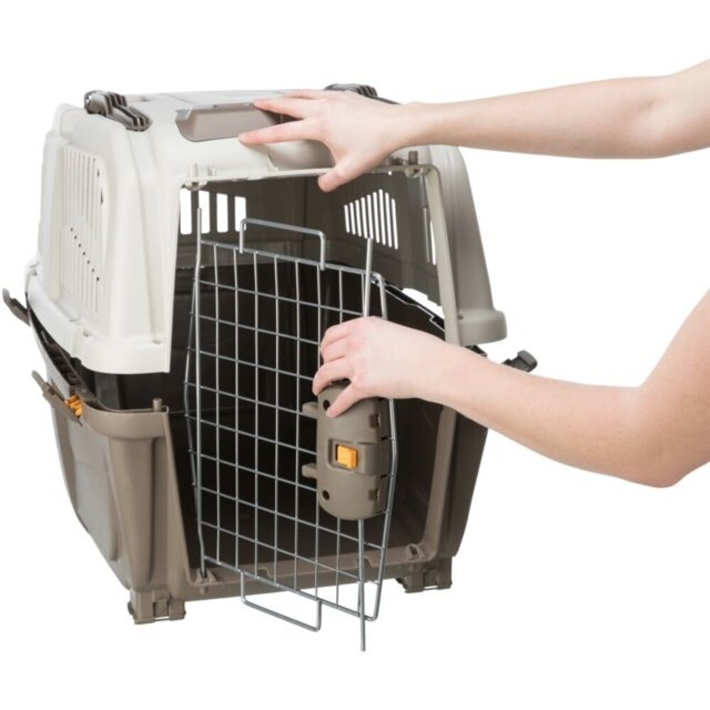 Trixie Trixie Vervoersbox Skudo Taupe/Zand Trixie Trixie Vervoersbox Skudo Taupe/Zand