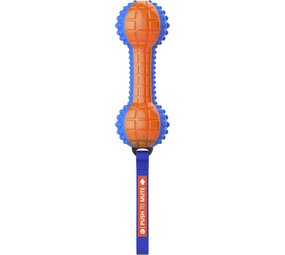 GiGwi GiGwi Push To Mute Halter Blauw/Oranje