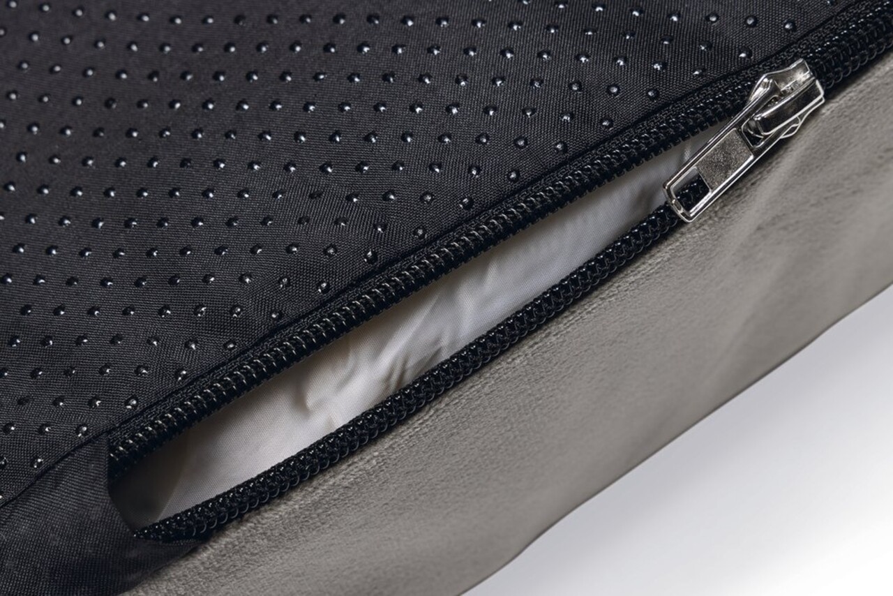 Beeztees Beeztees Orthopedisch Ligkussen Zira Grijs Beeztees Beeztees Orthopedisch Ligkussen Zira Grijs