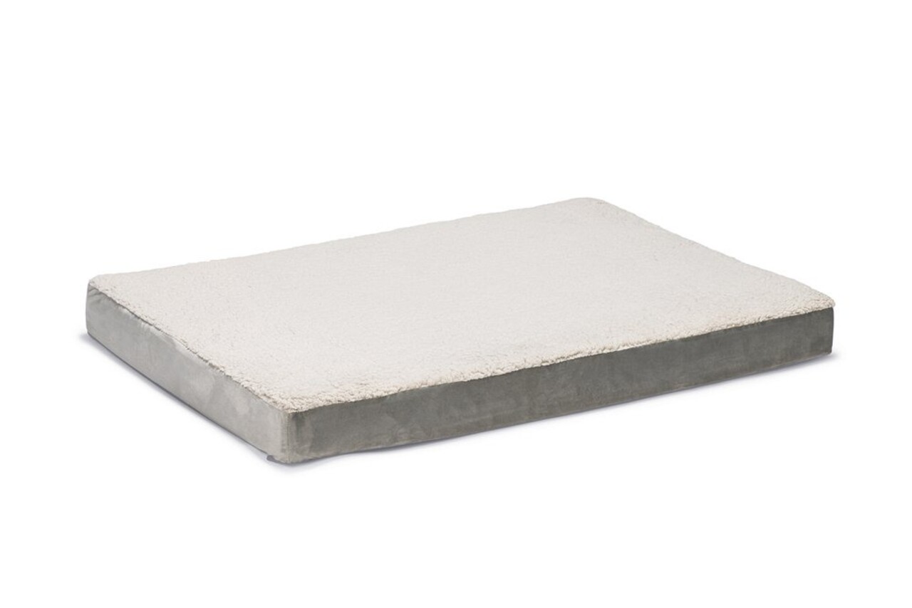 Beeztees Beeztees Orthopedisch Ligkussen Zira Grijs Beeztees Beeztees Orthopedisch Ligkussen Zira Grijs