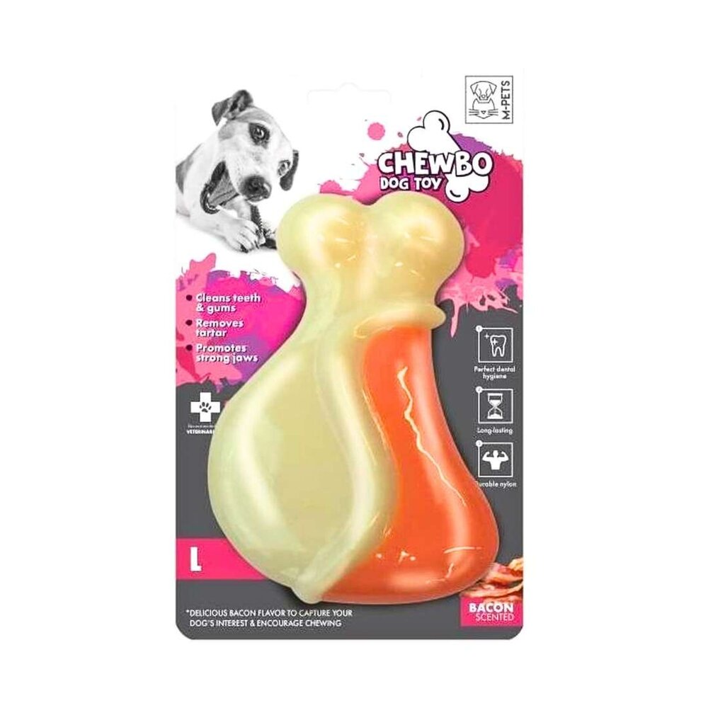 M-Pets M-Pets Chewbo Leg Clean Dental Bacon M-Pets M-Pets Chewbo Leg Clean Dental Bacon