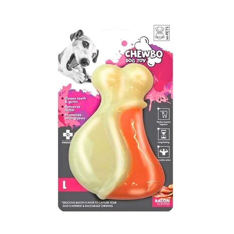 M-Pets M-Pets Chewbo Leg Clean Dental Bacon M-Pets M-Pets Chewbo Leg Clean Dental Bacon