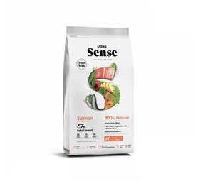 Dibaq Sense Dibaq Sense Hond Graanvrij Zalm (met Vers Vlees) Dibaq Sense Dibaq Sense Hond Graanvrij Zalm (met Vers Vlees)