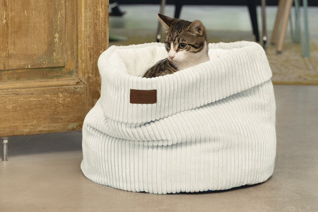Designed by Lotte Designed by Lotte Kattenmand Ribbed Grijs Designed by Lotte Designed by Lotte Kattenmand Ribbed Grijs