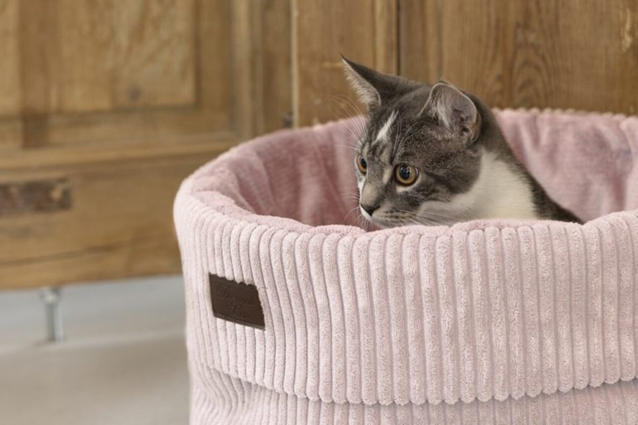 Designed by Lotte Designed by Lotte Kattenmand Ribbed Roze