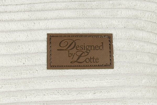 Designed by Lotte Designed by Lotte Kussen Ribbed Lichtgrijs