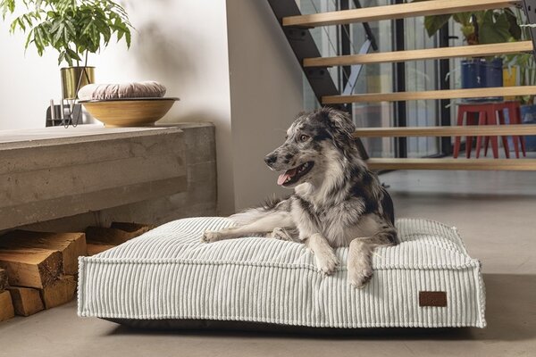 Designed by Lotte Designed by Lotte Kussen Ribbed Lichtgrijs