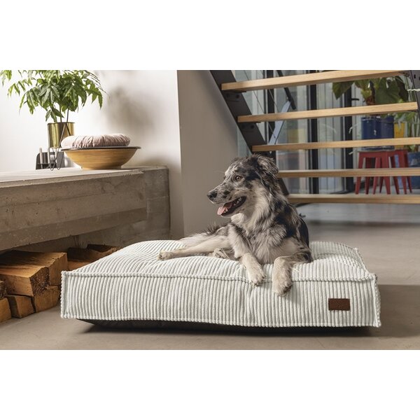 Designed by Lotte Designed by Lotte Kussen Ribbed Lichtgrijs