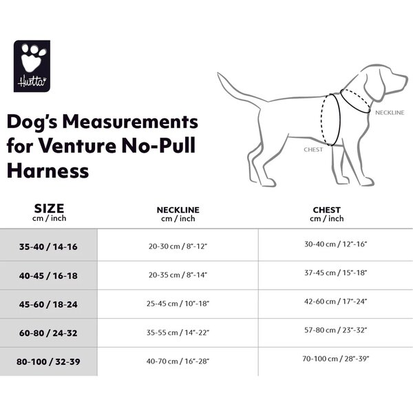Hurtta Hurtta Venture No-Pull Shadow Grijs Hurtta Hurtta Venture No-Pull Shadow Grijs