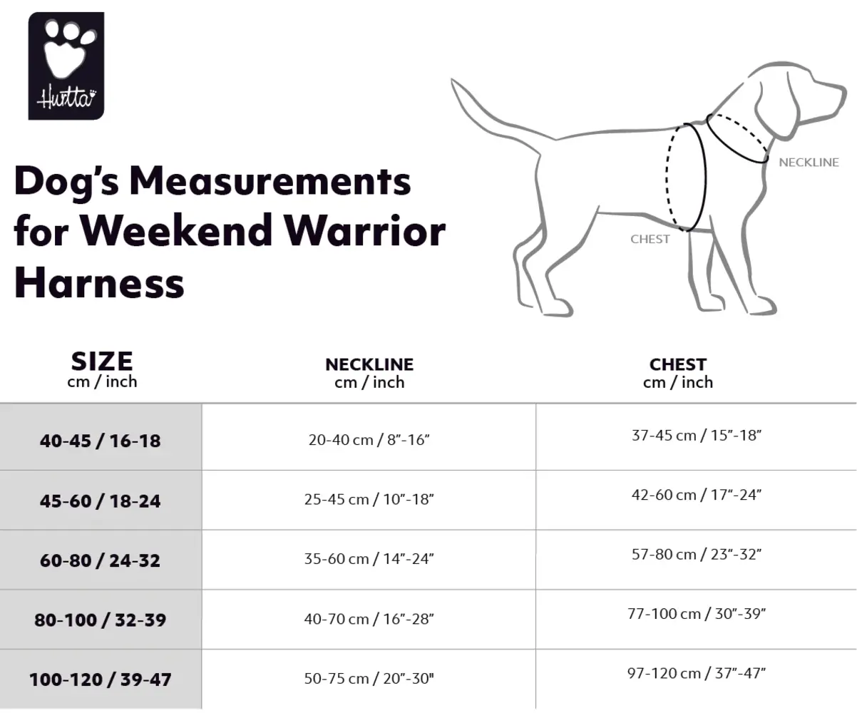 Hurtta Hurtta Harnas Weekend Warrior Eco Groen Hurtta Hurtta Harnas Weekend Warrior Eco Groen