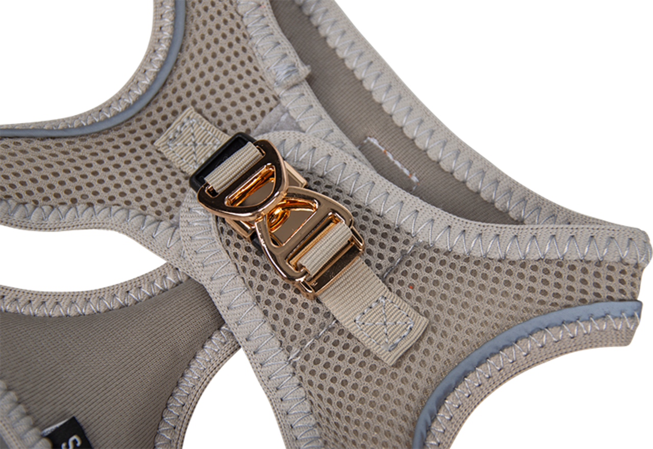 Animal Boulevard Animal Boulevard Promenade Air-Mesh Harnas Grijs Animal Boulevard Animal Boulevard Promenade Air-Mesh Harnas Grijs