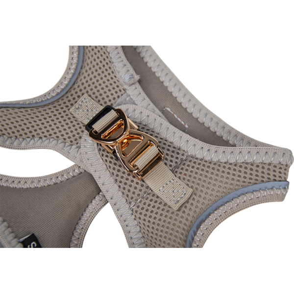Animal Boulevard Animal Boulevard Promenade Air-Mesh Harnas Grijs Animal Boulevard Animal Boulevard Promenade Air-Mesh Harnas Grijs